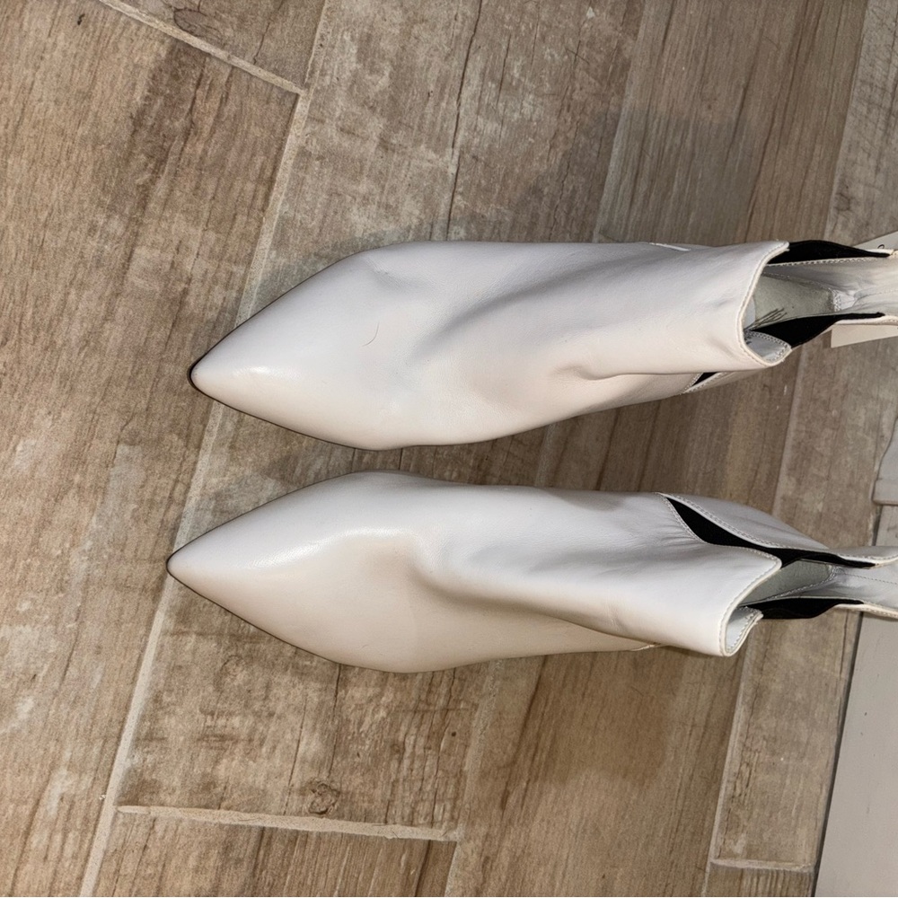 Nine West White Women's Ankle Boots